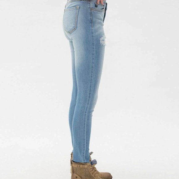 KanCan High Rise Skinny Stretch Jean Light HW9510 - Picture 7 of 7